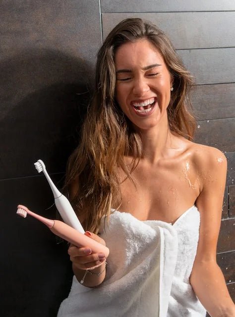 Doppelpack Schallzahnbürsten Partner Set: Perfekte Mundhygiene