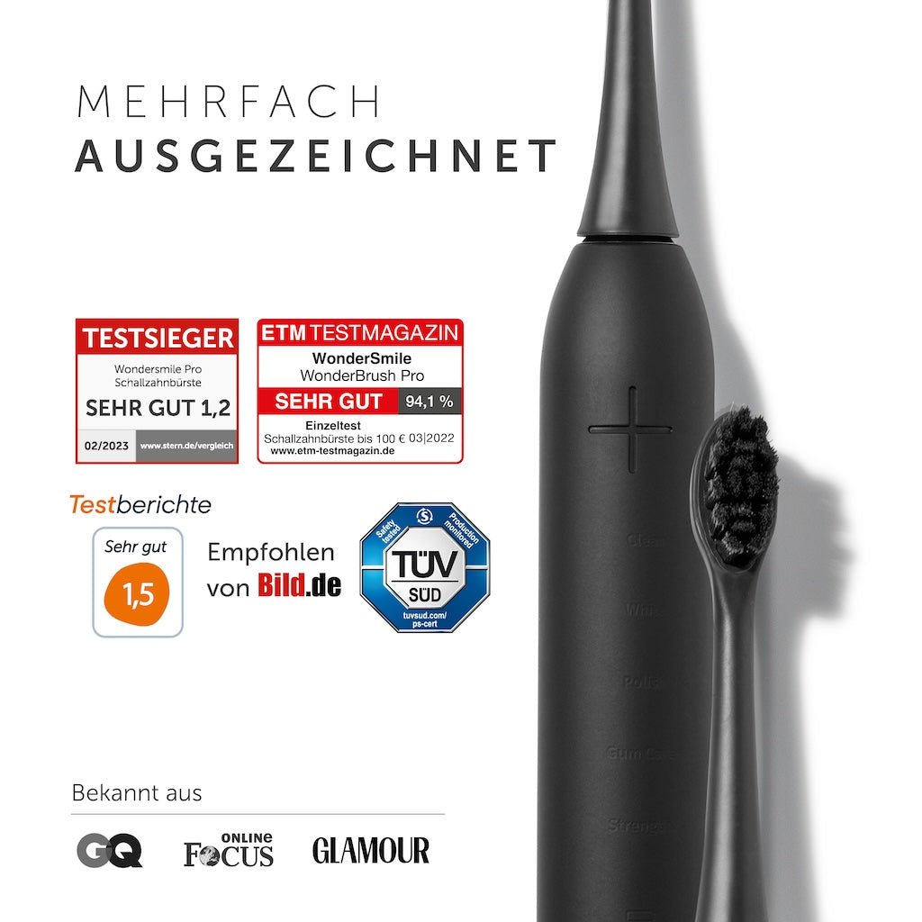 Schallzahnbürste + Gratis Strips - WonderSmile GmbH