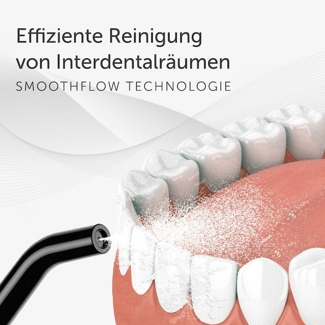 Munddusche Waterflow + Gratis Whitening Strips - WonderSmile GmbH