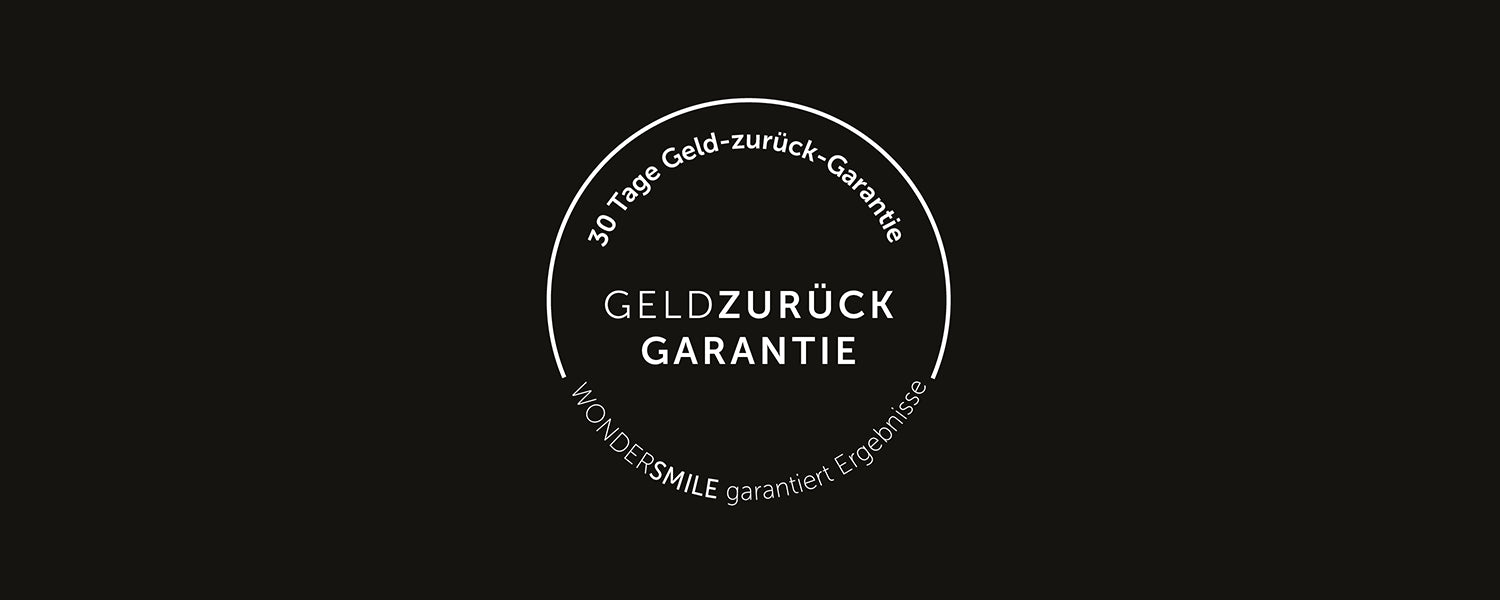 Wondersmile Geld zurück Garantie