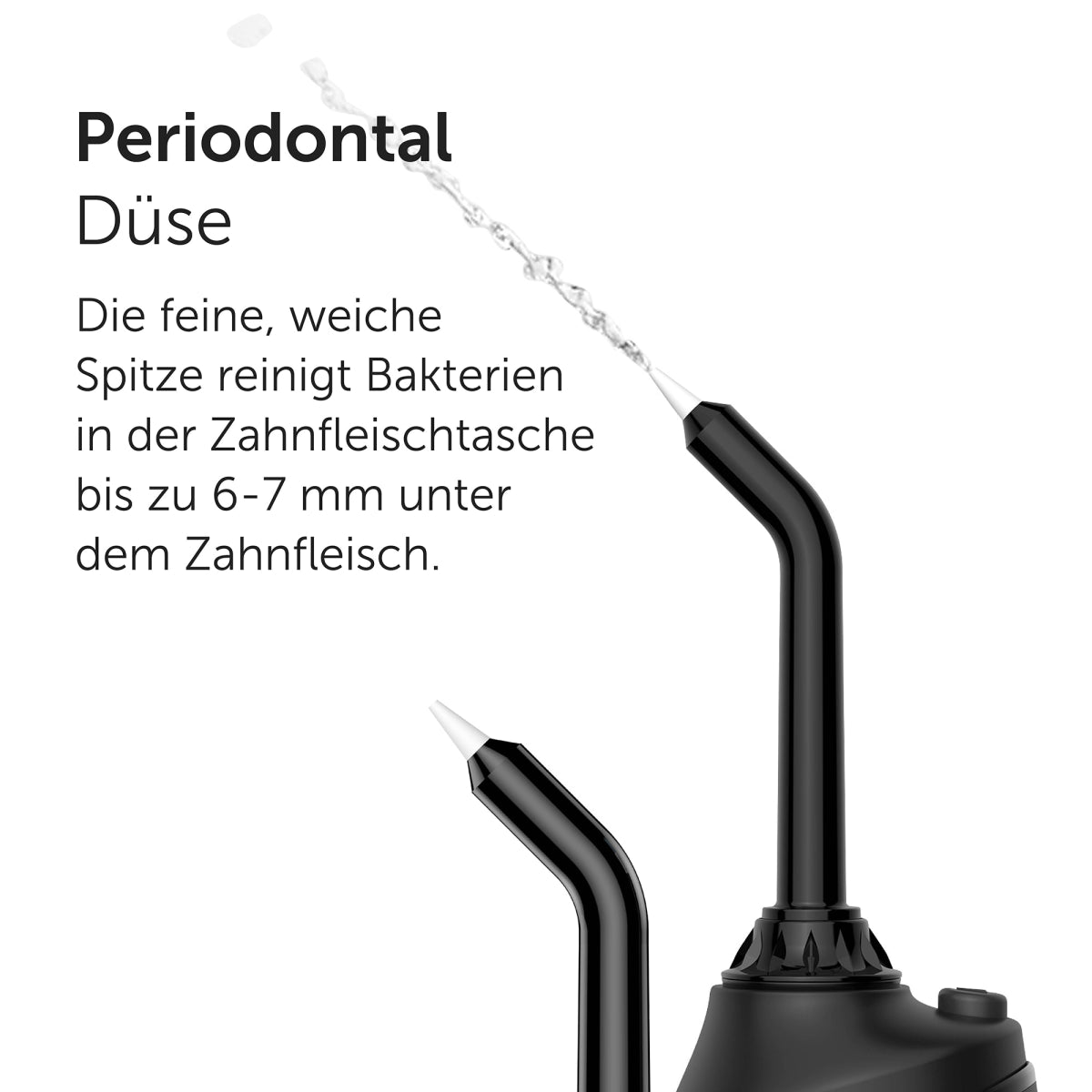 Periodontal Ersatzdüsen Munddusche Waterflow - WonderSmile GmbH