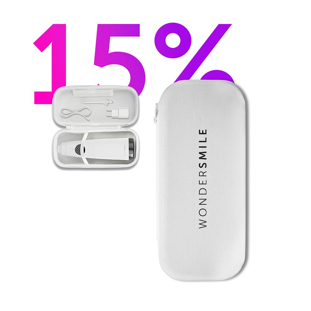 Munddusche Travel Case - All White - WonderSmile GmbH