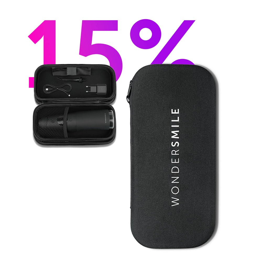 Munddusche Travel Case - Ultimate Black - WonderSmile GmbH