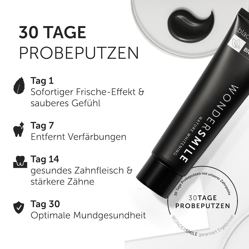 Zahnpasta Aktivkohle Mint - WonderSmile GmbH