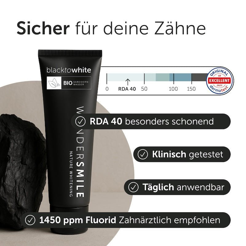 Zahnpasta Aktivkohle Mint - WonderSmile GmbH