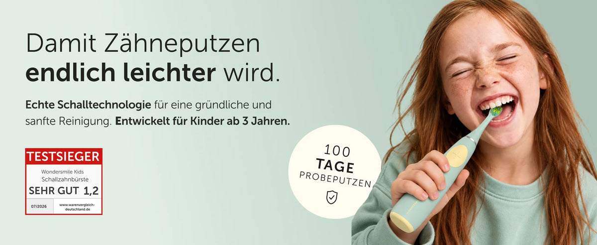 WonderSmile Kids Schallzahnbürste – Damit Zähneputzen endlich leichter wird