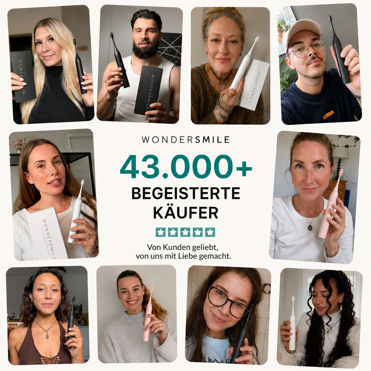 Über 43.000 begeisterte Kunden können sich nicht irren