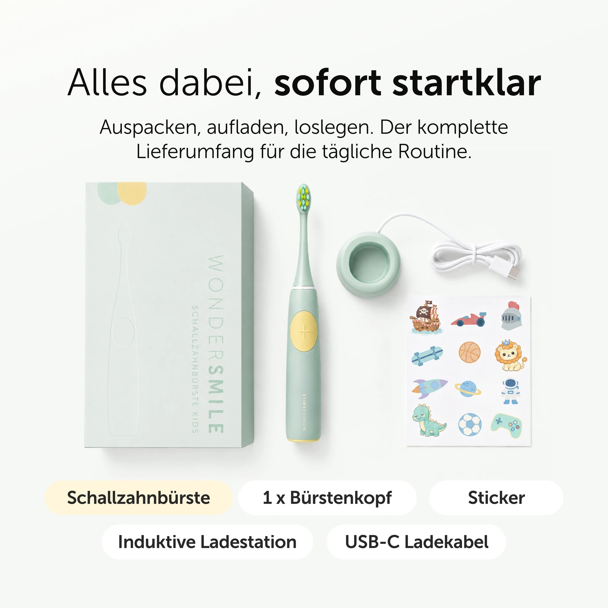Wondersmile Kids Schallzahnbürste